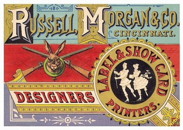 vintage business card