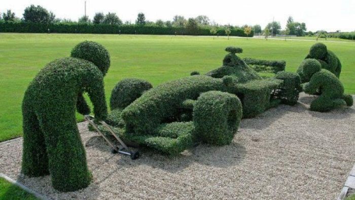 garden topiary plant art