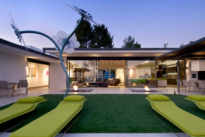 The Hopen Place by Whipple Russell Architects, Hollywood Hills, Los Angeles, California, United States