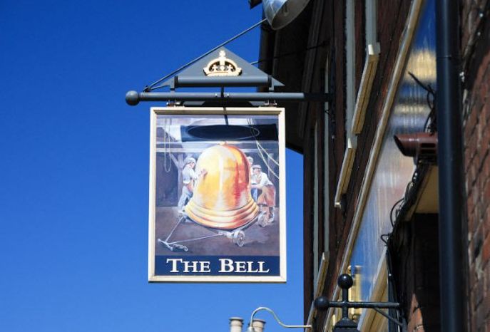 Pub signs, United Kingdom