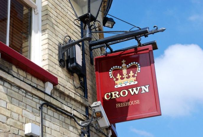 Pub signs, United Kingdom