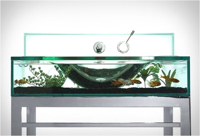 Moody Aquarium Sink by Italbrass