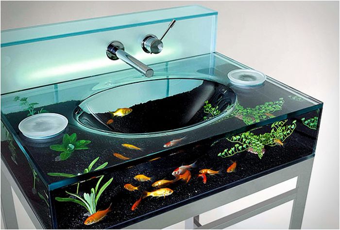 Moody Aquarium Sink by Italbrass