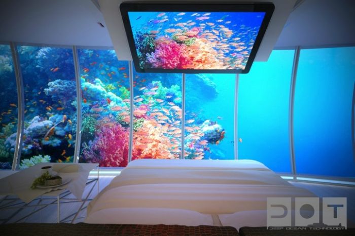 Water Discus Underwater hotel concept, Dubai, United Arab Emirates