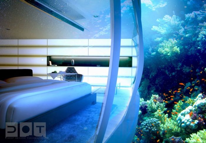 Water Discus Underwater hotel concept, Dubai, United Arab Emirates