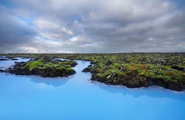 The Blue Lagoon geothermal spa, Grindavík, Reykjanes Peninsula, Iceland