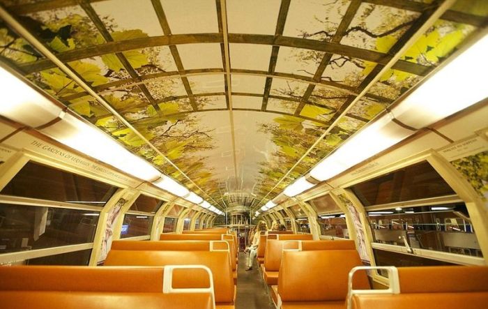 interior of paris - versailles train