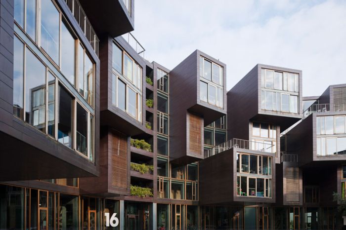 Tietgenkollegiet, University dormitory, Orestad, Copenhagen, Denmark