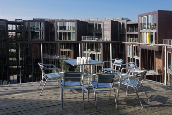 Tietgenkollegiet, University dormitory, Orestad, Copenhagen, Denmark