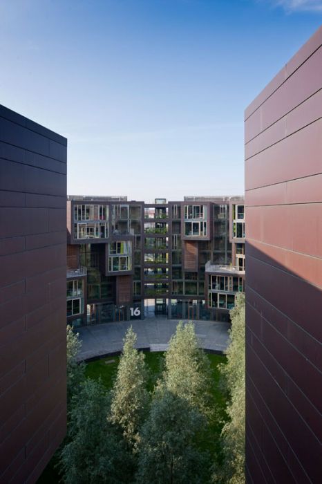 Tietgenkollegiet, University dormitory, Orestad, Copenhagen, Denmark