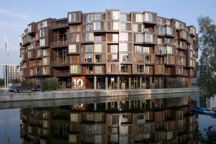 Tietgenkollegiet, University dormitory, Orestad, Copenhagen, Denmark