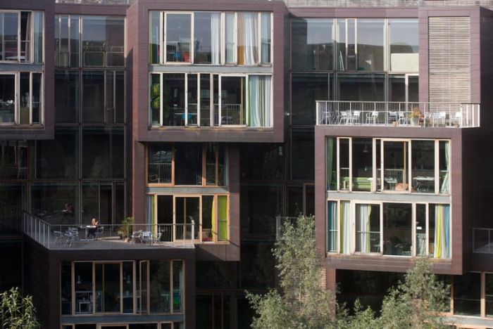 Tietgenkollegiet, University dormitory, Orestad, Copenhagen, Denmark