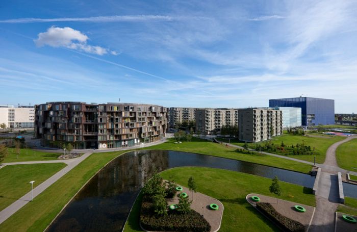 Tietgenkollegiet, University dormitory, Orestad, Copenhagen, Denmark