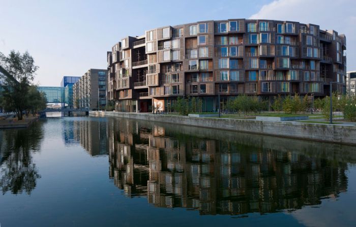 Tietgenkollegiet, University dormitory, Orestad, Copenhagen, Denmark