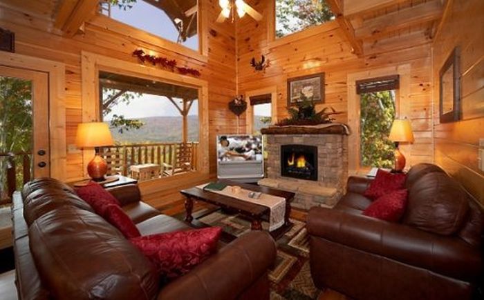 log cabin house