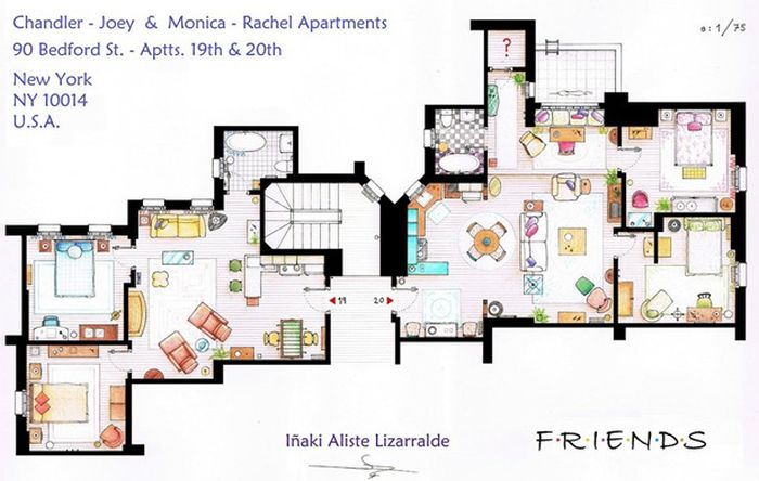 best tv show floor plans