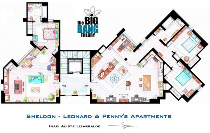 best tv show floor plans