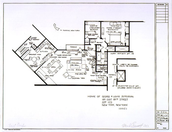 best tv show floor plans