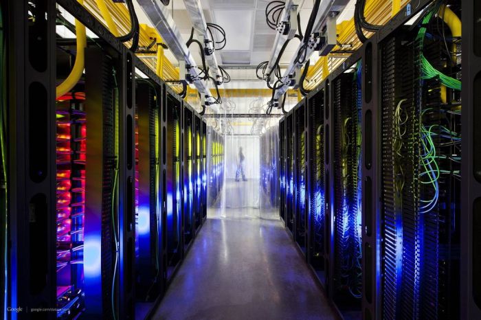 Google Modular Data Center servers