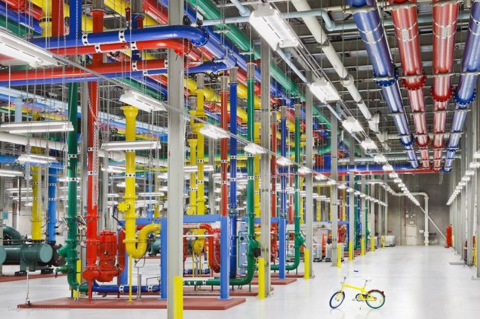 Google Modular Data Center servers