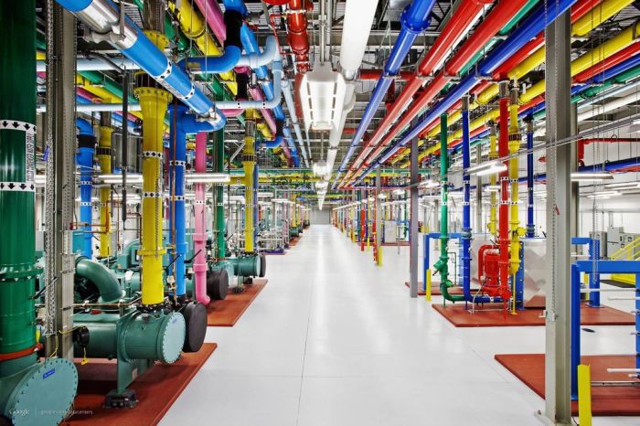 Google Modular Data Center servers