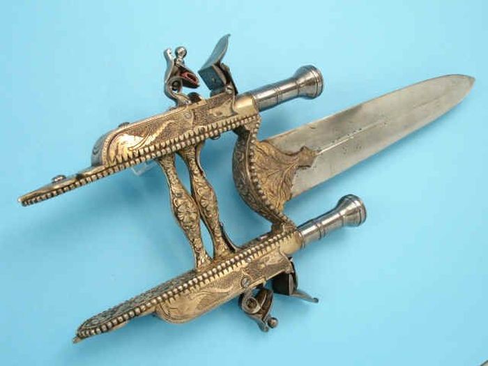 katar flintlock pistol