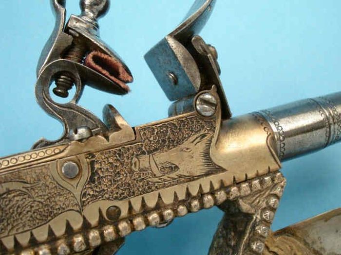 katar flintlock pistol