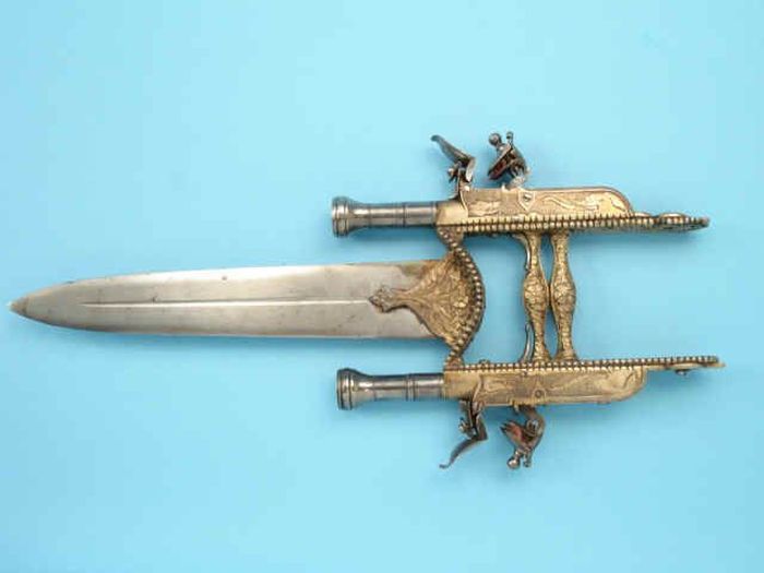 katar flintlock pistol