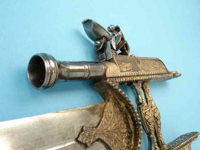 katar flintlock pistol