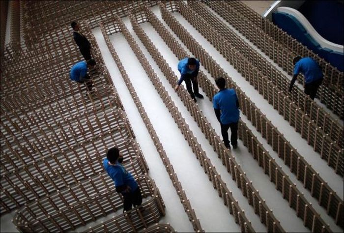 Longest railway model toy train track, China