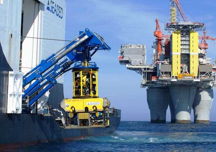 Troll A platform, North Sea, Norway