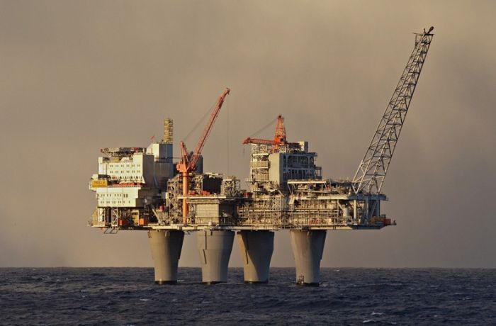 Troll A platform, North Sea, Norway