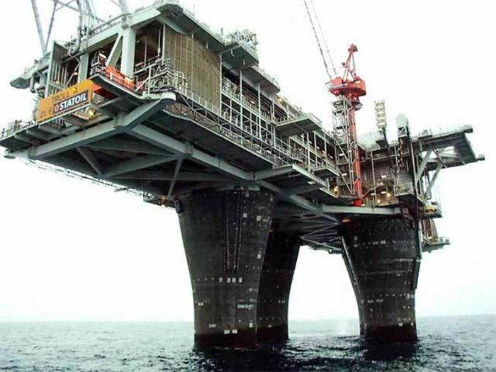 Troll A platform, North Sea, Norway