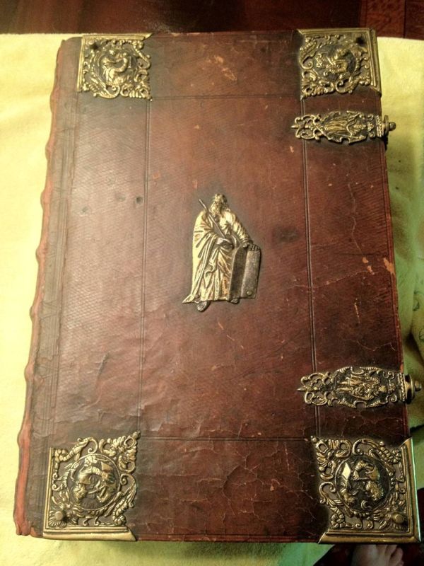 german bible from 1708