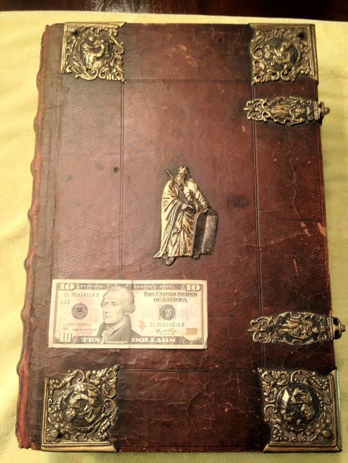 german bible from 1708