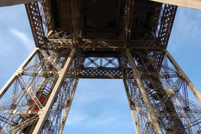 The Eiffel Tower, Champ de Mars, Paris, France