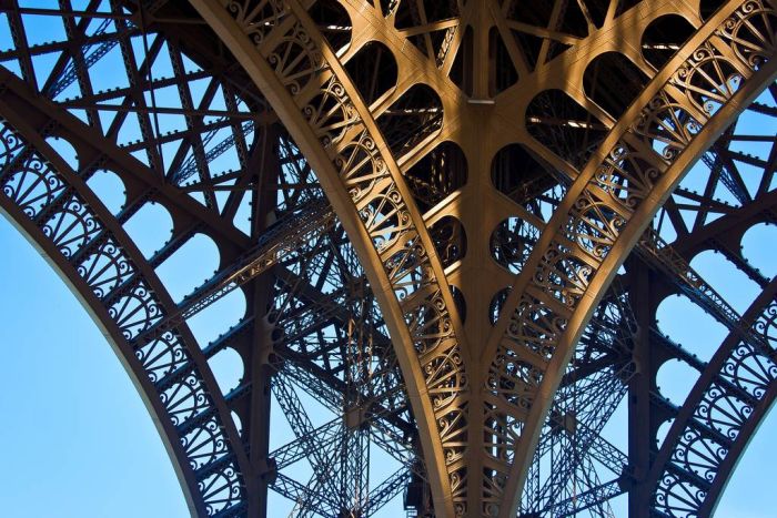 The Eiffel Tower, Champ de Mars, Paris, France