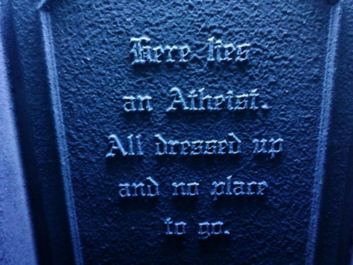 unusual tombstone