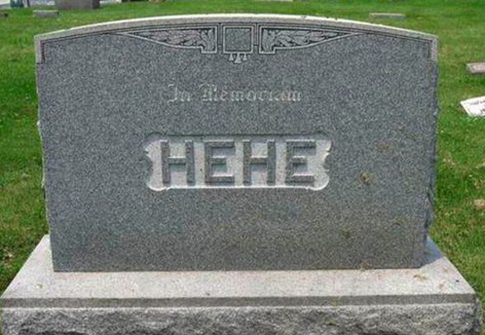 unusual tombstone