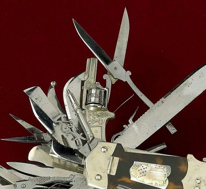 Multiblade folding knife, Solingen, Germany