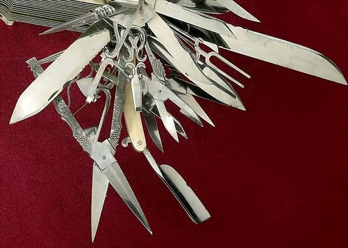 Multiblade folding knife, Solingen, Germany