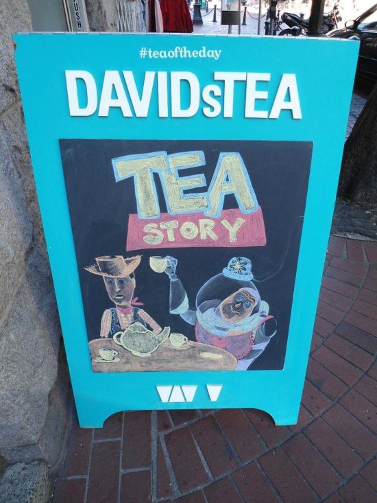 Tea puns by DAVIDsTEA