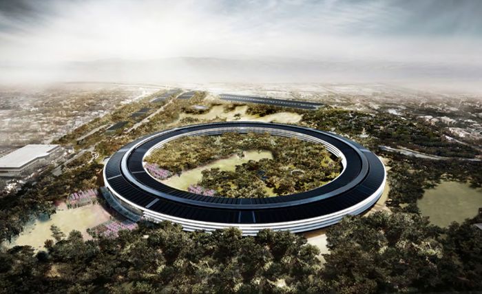 Apple Campus 2, Corporate Headquarters of Apple Inc., Cupertino, California, United States