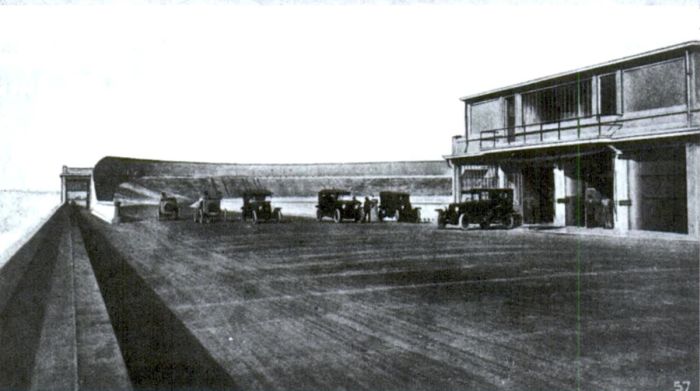 Rooftop racetrack, Lingotto automobile factory, Via Nizza, Turin, Italy