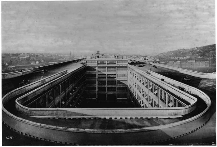 Rooftop racetrack, Lingotto automobile factory, Via Nizza, Turin, Italy