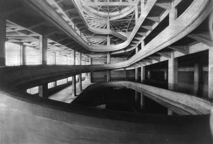 Rooftop racetrack, Lingotto automobile factory, Via Nizza, Turin, Italy