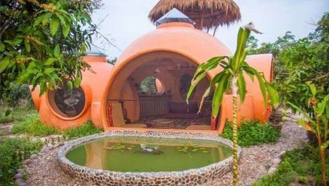 Vacation dome house by Steve Areen, Thailand