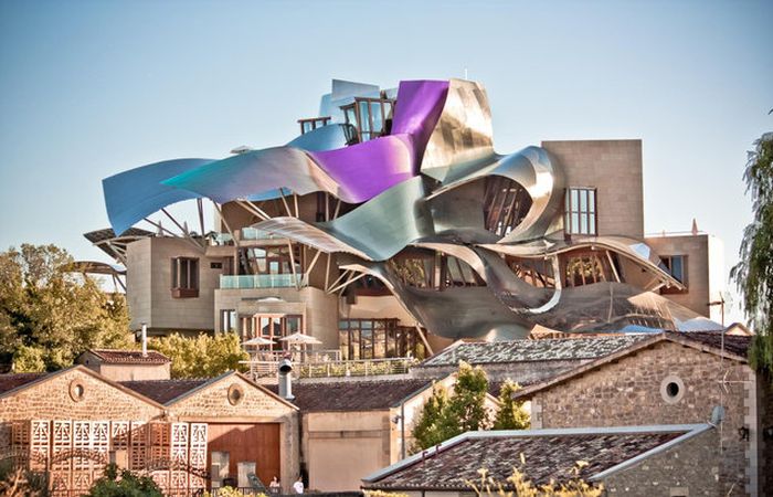 Hotel Marqués de Riscal by Frank O. Gehry, Rioja Alavesa, Álava, Spain