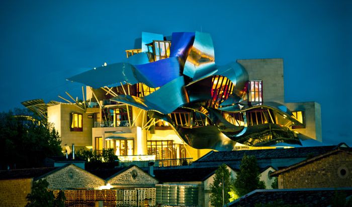 Hotel Marqués de Riscal by Frank O. Gehry, Rioja Alavesa, Álava, Spain