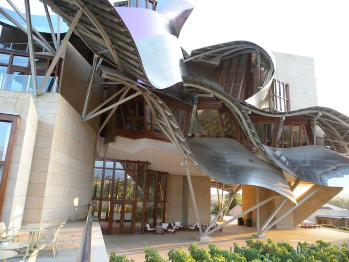 Hotel Marqués de Riscal by Frank O. Gehry, Rioja Alavesa, Álava, Spain